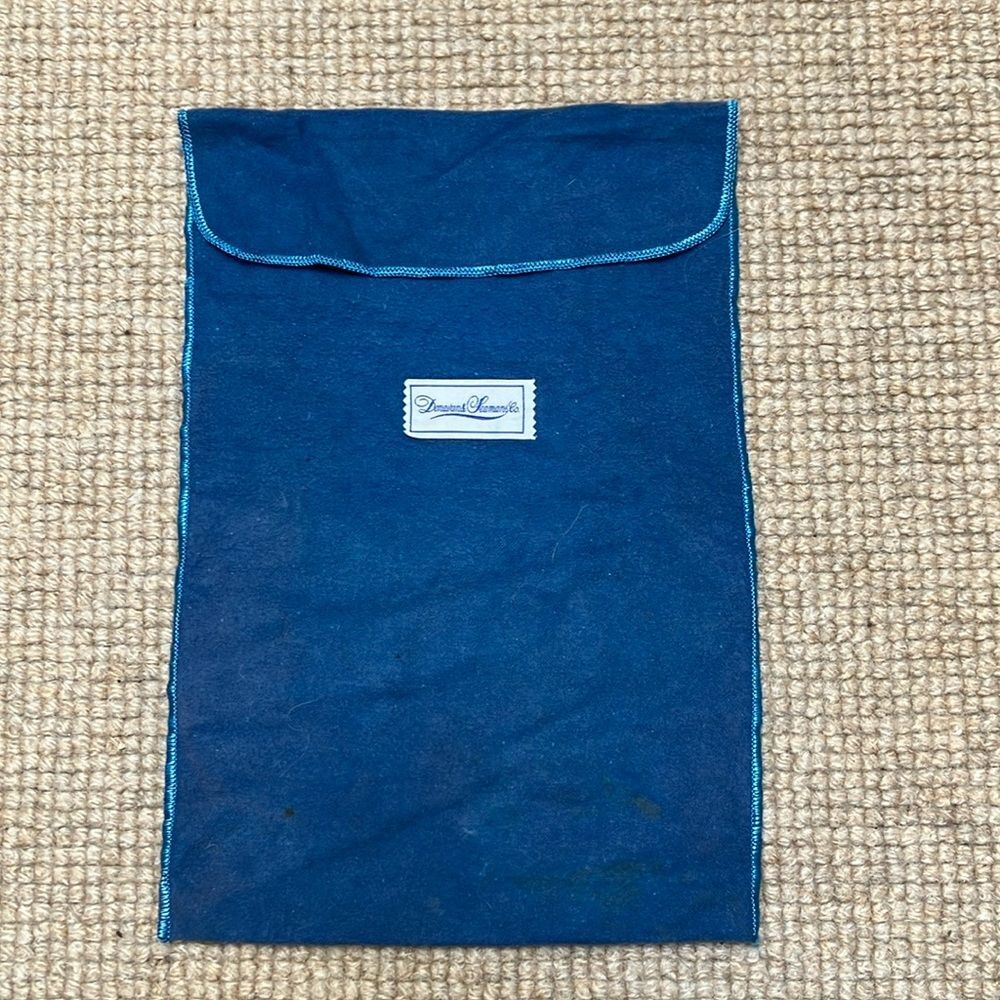 Blue Donovan & Seamans Co Dust Bag